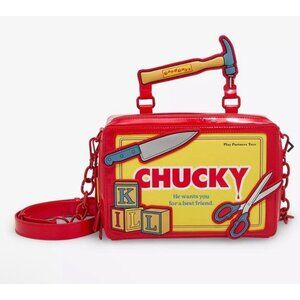 Loungefly Chucky Good Guys Tool Chest Crossbody Bag Hard Tag Halloween NWT